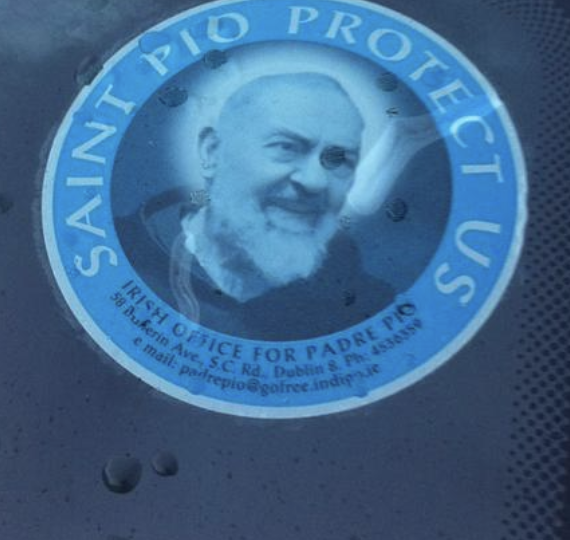 The remaining symbolism of Catholic heritage in Ireland