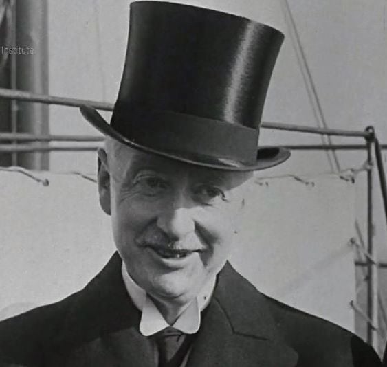 WATCH: Newsreel of William T. Cosgrave's 1928 visit to the US and Canada