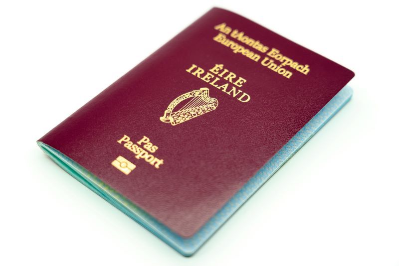 irish passport application form