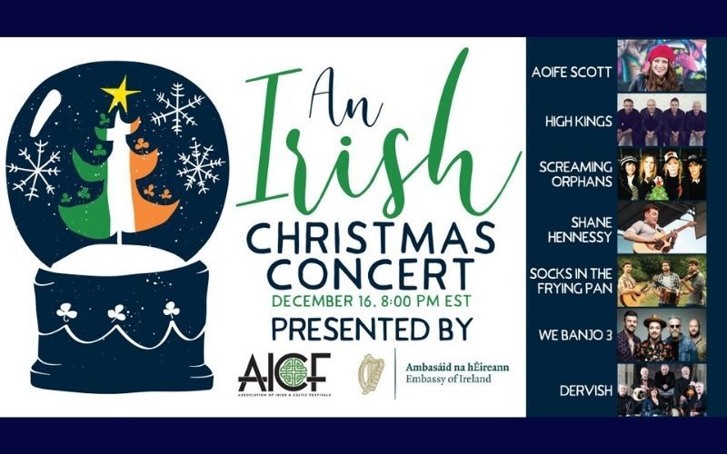 LIVE NOW Irish Christmas Concert tonight!