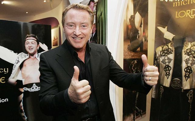 Irish dancing star Michael Flatley.