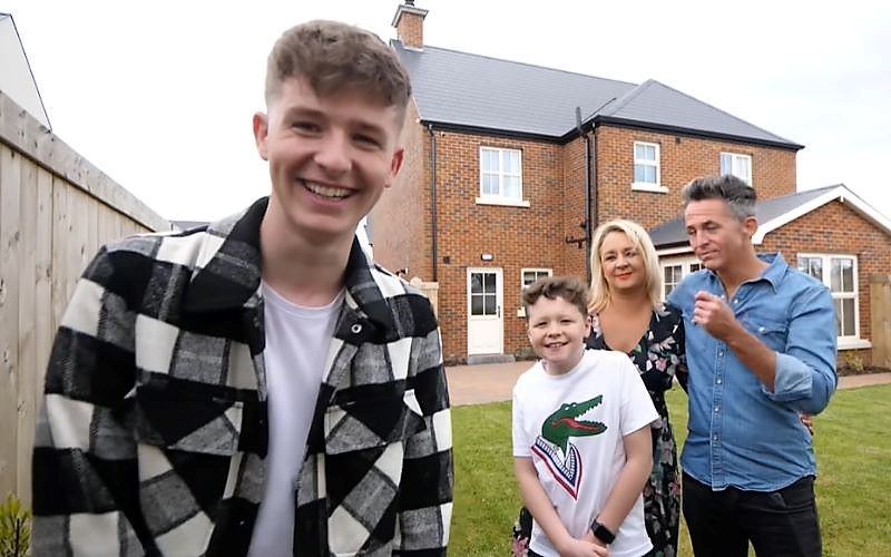 Adam B. - Derry YouTube Star Surprises Family With New Home