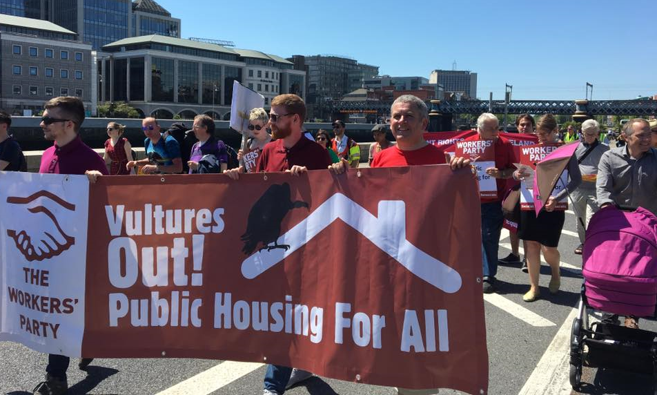 Housing Crisis Will Decide Ireland S Political Future   Public Housing Demonstration 