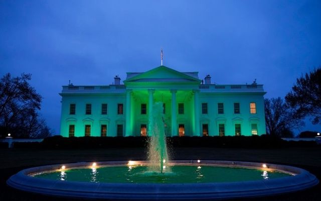 greening monuments st patricks day