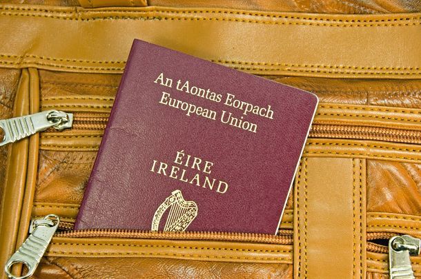 Surge In American Applications For Irish Passports   Cropped Irish Passport Travel Ireland Via Getty 