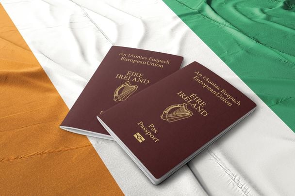 Irish Passports Reach Record High 1m Issued In Just 2022   Cropped Passport   Getty Images 