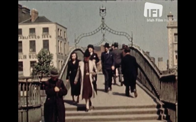 WATCH: A colorful look at 1940 Dublin, "a city of romance and contrasts"