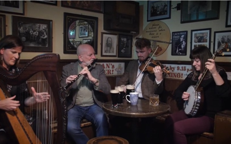 WATCH: Matt Molloy's Pub in Westport, County Mayo