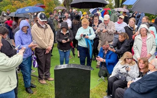 The funeral of Stoneman Willie, James Murphy.