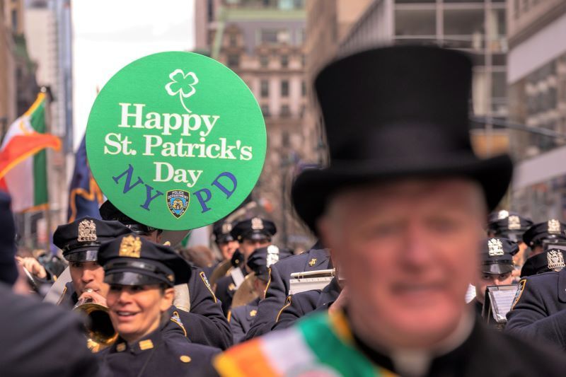 Crowds gather to watch St. Patrick's Day Parade in Toronto