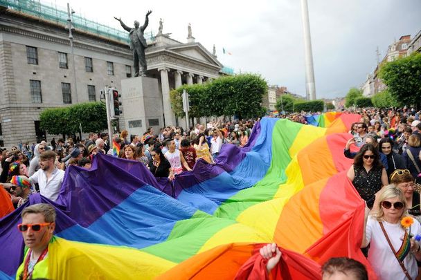 June 27, 2015: The annual Gay Pride Parade in Dublin, Ireland.