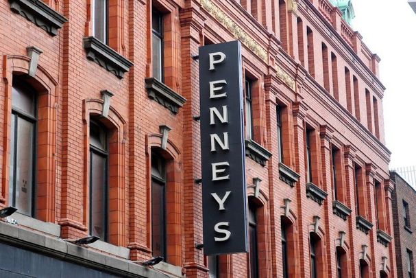 A Penneys sign in Dublin.