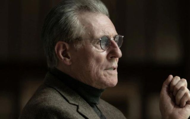 Gabriel Byrne as Samuel Beckett in \"Dance First.\"