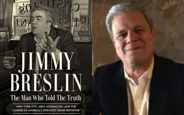 Richard Esposito will be at the American Irish Historical Society on October 15 to discuss \"Jimmy Breslin: The Man Who Told The Truth.\"