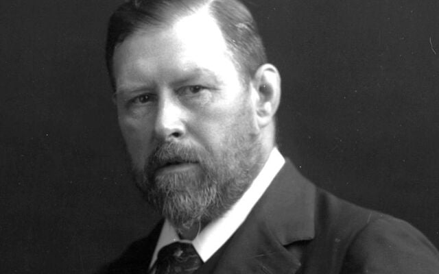 Bram Stoker, author of Dracula, circa 1906