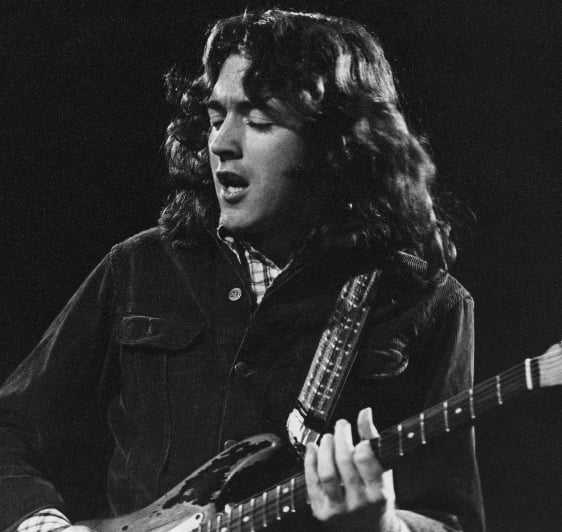 Irish rocker Rory Gallagher's guitar is up for auction - will the Irish State make a bid?