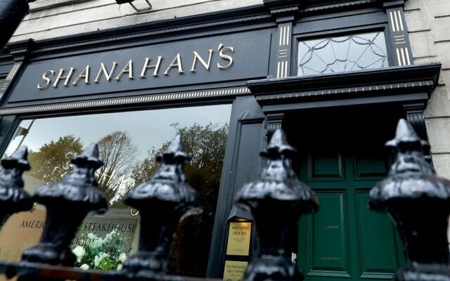 Shanahan\'s on the Green in Dublin.