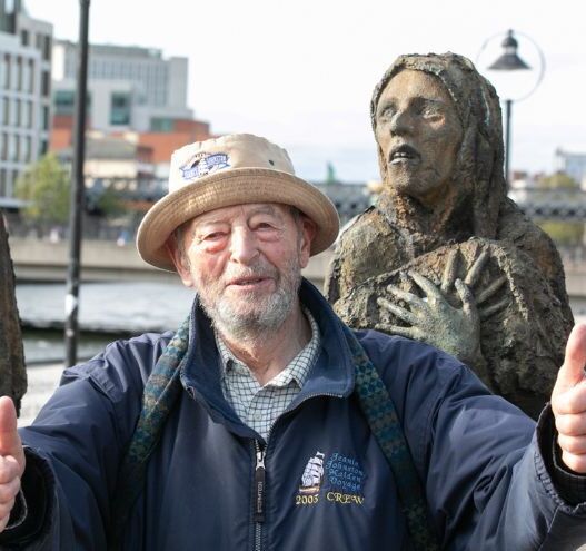 Roscommon man completes 165km charity walk across Ireland to mark 90th birthday