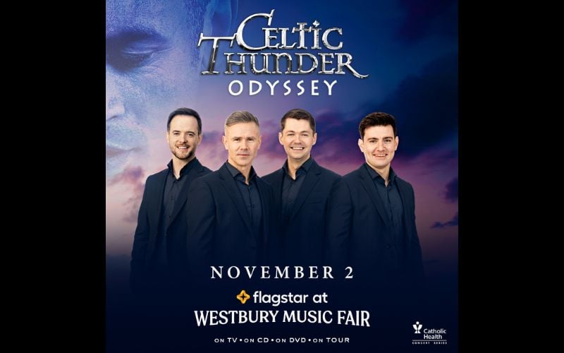 Celtic Thunder returns to New York this Saturday with "ODYSSEY"