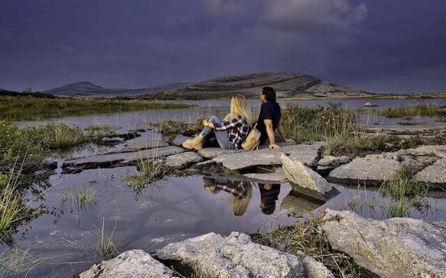 Mullaghmore in the Burren, County Clare. 