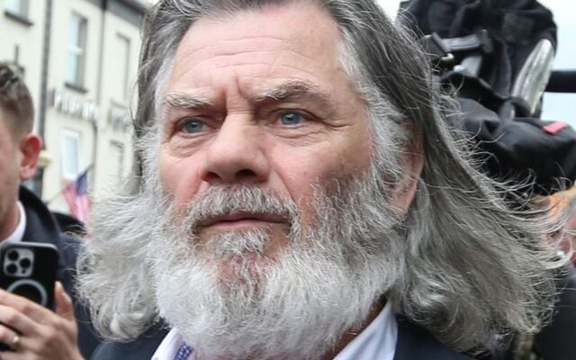 April 17, 2023: Gerry \'The Monk\' Hutch after being freed following his court case at the Criminal Courts in Dublin.