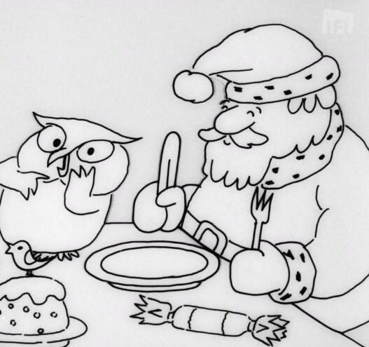 WATCH: Santa Claus gets a chuckle from an Irish icon in this 1960s advert