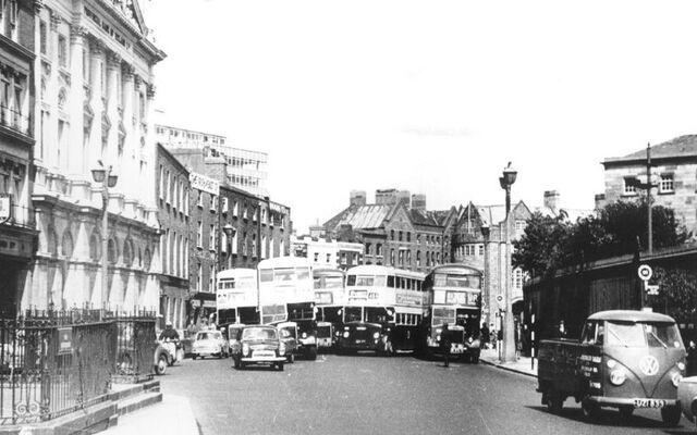 The 46a Dublin Bus, in \"the rare old times.\"