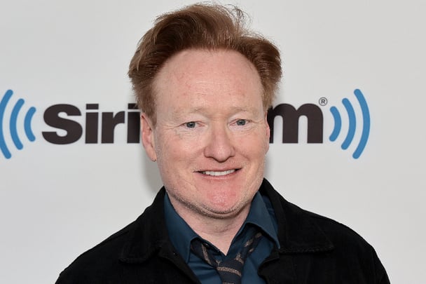 Conan O\'Brien, pictured here in May 2023.