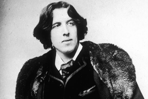 The great Irish literary giant, Oscar Wilde.