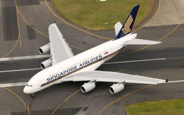 A Singapore Airlines A380 Airbus, pictured here on October 25, 2007, in Sydney, Australia.