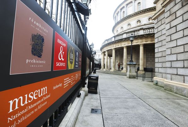 The National Museum of Ireland, on Kildare St, in Dublin.