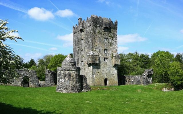 Aughnanure Castle in County Galway, Ireland.