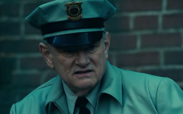 Brendan Gleeson in the official trailer for \"Joker: Folie À Deux.\"