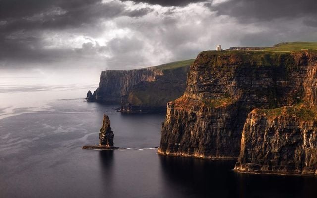 The Cliffs of Moher in Co Clare.