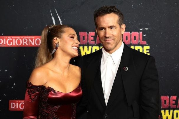 July 22, 2024: Blake Lively and Ryan Reynolds attend the \"Deadpool & Wolverine\" New York Premiere in New York City. 