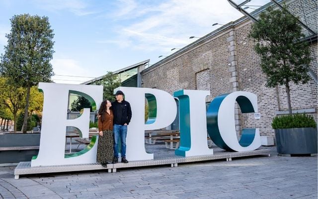 David and Skylar Anderson discovered their Irish roots with help from EPIC The Irish Emigration Museum.