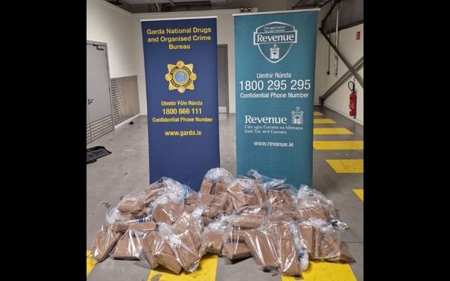 Over €7.2 million of cocaine was seized in Rosslare on August 8.