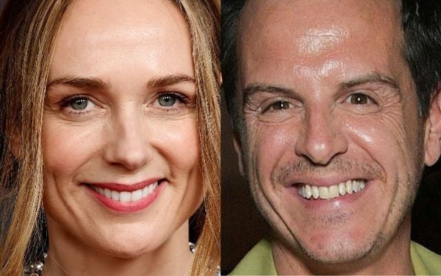 Kerry Condon and Andrew Scott.