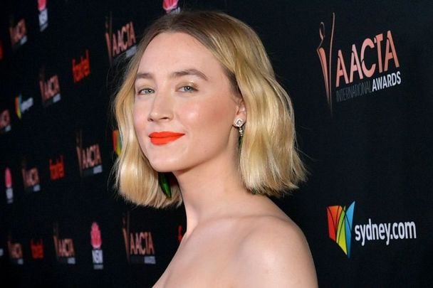 Saoirse Ronan pictured here in 2020.