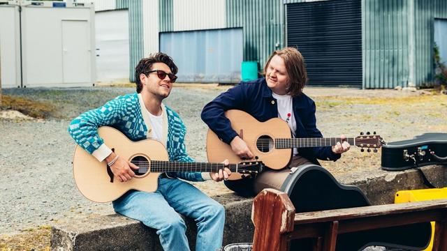 Niall Horan and his pal Lewis Capaldi.