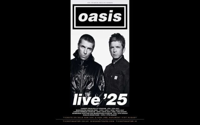 Oasis has rreunited and will be playing Dublin\'s Croke Park on August 17 and August 18, 2025.