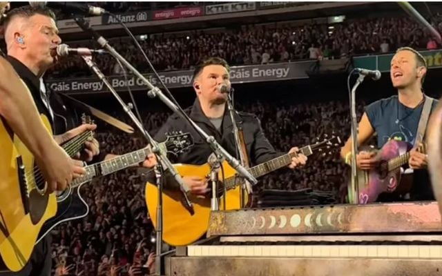 Coldplay brought out Aslan for an emotional Croke Park tribute in Dublin 