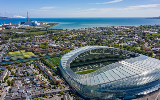 The Aviva Stadium, in Dublin 4. 