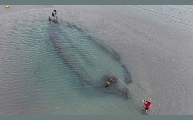 Nigel Motyer, who found one of the shipwrecks and shared it with the National Monuments Service (NMS), who investigate and preserve the 18,000 documented shipwrecks around the Irish coastline, 80% of which remain undiscovered and lost at sea.