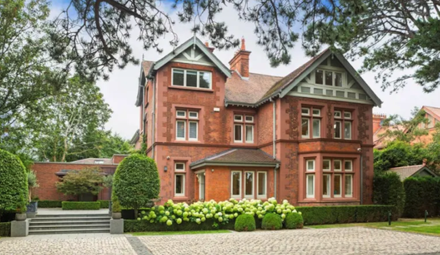 Coolbeg, 14 Shrewsbury Road, Ballsbridge, Dublin 4, €12,500,000.