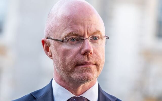 September 18, 2024: Ireland\'s Minister for Health Stephen Donnelly in the Courtyard at Government Buildings ahead of a meeting of the Cabinet.