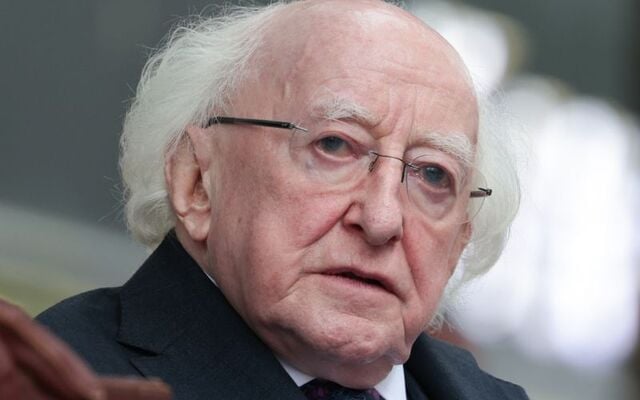 May 17, 2024: President of Ireland Michael D Higgins at the commemoration of the victims of the 1974 Dublin and Monaghan bombings at the Dublin and Monaghan Bombings Memorial on Dublin\'s Talbot Street.