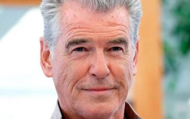 Irish actor Pierce Brosnan.