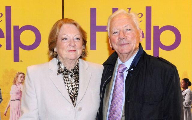 Kathleen and Gay Byrne photo graphed at the Irish premiere screening of \"The Help\" in the Savoy cinema, in Oct 2011.