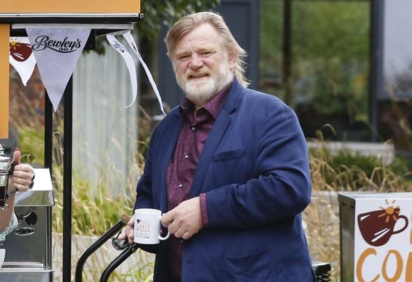 Beloved Irish star Brendan Gleeson.